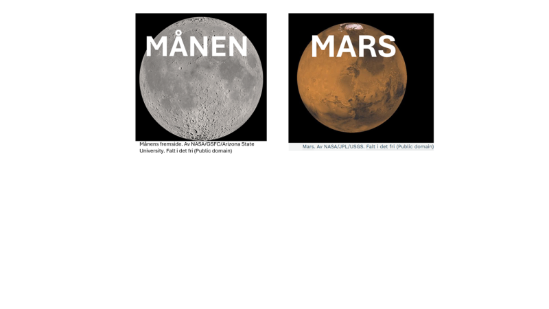 13. oktober: Intercitymøte Røyken RK: Norge til månen og Mars....